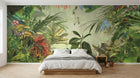 Design L1084 — Papier peint Jungle Enfant Tigre & Singes — Novomur