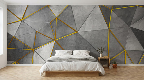Design SK0122 — Papier peint Texture Pierre et Béton — Novomur