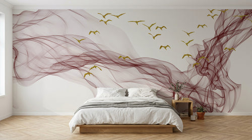 Design SK0595 — Papier peint Art Encre Moderne — Novomur
