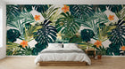 Design SK0856 — Papier peint Palmier Tropical Pop Art Vif — Novomur