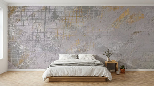 Design SK0860 — Papier peint Marbre Blanc Classique - Collection 1 — Novomur