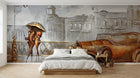 Design SL0229 — Papier peint Architecture et Villes — Novomur
