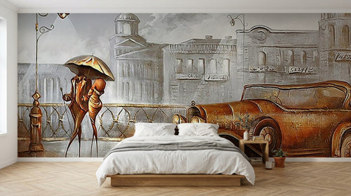Design SL0229 — Papier peint Architecture et Villes — Novomur