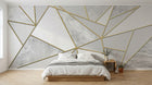 Design SL0293 — Papier peint Géométrique Triangles et Losanges - Collection 3 — Novomur