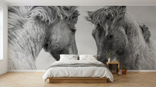 Design ZX0405 — Papier peint Chevaux — Novomur