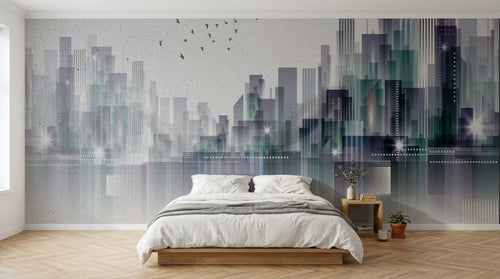 Design ZX0759 — Papier peint Architecture et Villes — Novomur