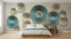 Design ZX0800 — art abstrait vagues et lignes — design seul — Novomur