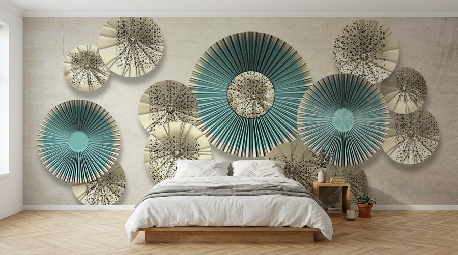Design ZX0800 — art abstrait vagues et lignes — design seul — Novomur
