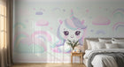 Design A0009 — Papier peint Licorne Enfant — Novomur