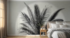Design A0020 — Papier peint Palmier Tropical Vert - Collection 4 — Novomur