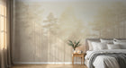 Design A0022 — Papier peint Forêt Pins et Sapins - Collection 1 — Novomur