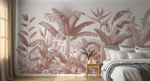 Design A0032 — Papier peint Cerisier Blanc et Prunier — Novomur