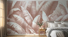 Design A0033 — Papier peint Palmier Tropical Vert - Collection 2 — Novomur