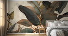 Design A0061 — Papier peint Palmier Tropical Vert - Collection 1 — Novomur
