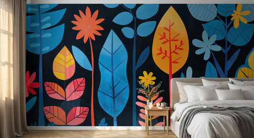 Design A0063 — Papier peint Botanique Feuillage - Collection 2 — Novomur