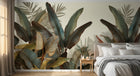 Design A0066 — Papier peint Palmier Tropical Vert - Collection 1 — Novomur