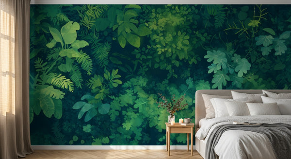 variant:A0075 | chambre_03_romantic — Prairie Fleurie Beige — papier peint Novomur