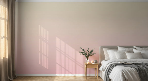 variant:A0102 | chambre_03_romantic — Floraison Printaniere Ivoire — papier peint Novomur