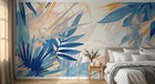 Design A0109 — Papier peint Palmier Tropical Vert - Collection 1 — Novomur