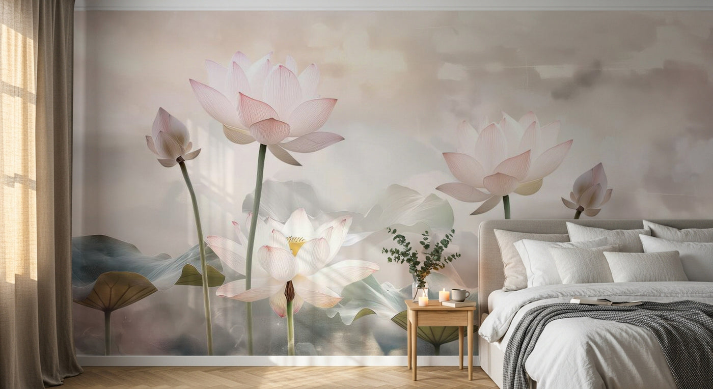 Papier peint Floral - Sur mesure - Design A0124