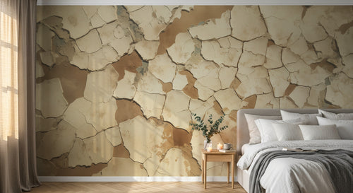 Design A0131 — Papier peint Paysage Désert et Cactus — Novomur