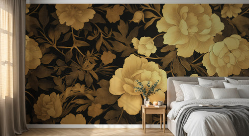 Design A0133 — Papier peint Damassé Classique — Novomur