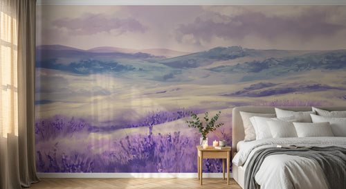 Design A0149 — Papier peint Paysage Montagne Réaliste — Novomur