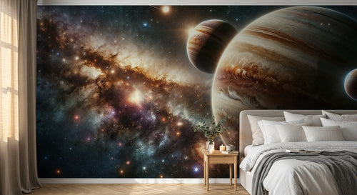 Design A0164 — Papier peint Galaxie Réaliste — Novomur