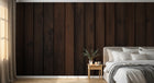 Design A0257 — Papier peint Bois Rustique Brun - Collection 1 — Novomur