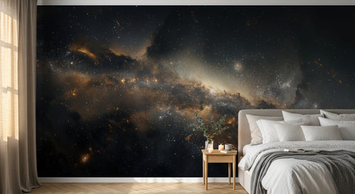 Design A0261 — Papier peint Galaxie Réaliste — Novomur