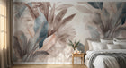 Design A0263 — Papier peint Palmier Tropical Vert - Collection 1 — Novomur