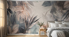 Design A0271 — Papier peint Palmier Tropical Vert - Collection 4 — Novomur