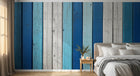Design A0295 — Papier peint Bois Rustique Brun - Collection 1 — Novomur