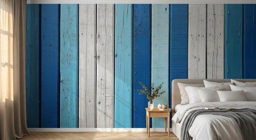 Design A0295 — Papier peint Bois Rustique Brun - Collection 1 — Novomur
