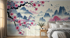 Design A0320 — Papier peint Cerisier en Fleurs — Novomur