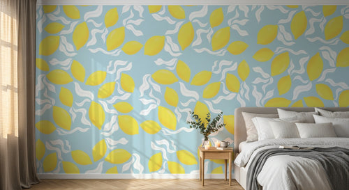 Papier peint Fruits Agrumes - Sur mesure - Design A0321