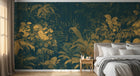 Design A0453 — Papier peint Jungle Tropicale Dense Aquarelle — Novomur