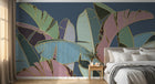 Design A0471 — Papier peint Palmier Tropical Vert - Collection 2 — Novomur