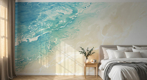 Design A0475 — Papier peint Paysage Plage et Mer — Novomur