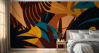 Design A0509 — Papier peint Palmier Tropical Vert - Collection 3 — Novomur