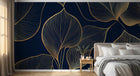 Design A0614 — Papier peint Art Déco Éventails et Or - Collection 1 — Novomur