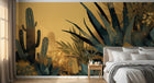 Design A0685 — Papier peint Paysage Désert et Cactus — Novomur