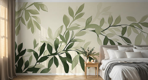 Design A0686 — Papier peint Botanique Feuillage - Collection 1 — Novomur