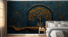 Design A0861 — Papier peint Arbres Décoratifs — Novomur