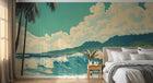 Design A0956 — Papier peint Paysage Plage et Mer — Novomur