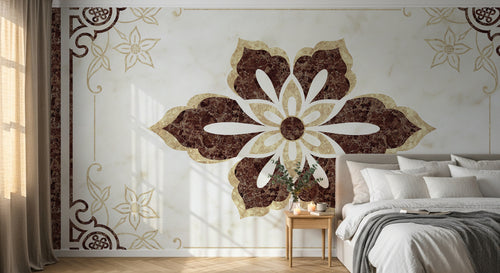 Design AS0238 — Papier peint Damassé Classique — Novomur