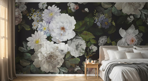 Design C0725 — Papier peint Floral Vintage Baroque — Novomur