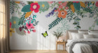 Design C0872 — Papier peint Floral Petites Fleurs — Novomur
