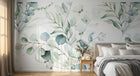 Design D0128 — Papier peint Eucalyptus Botanique Sauge — motif grand — Novomur