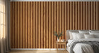 Design D0148 — Papier peint Bois Rustique Brun - Collection 1 — Novomur